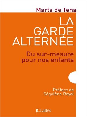 cover image of La garde alternée